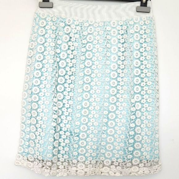 Antonio Melani Lace‎ Overlay Pencil Skirt - Picture 1 of 5
